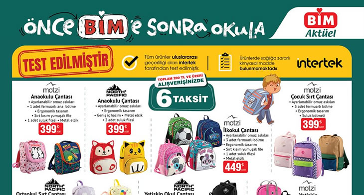 BİM Okul Malzemeleri ve Kırtasiye Ürünleri 2025